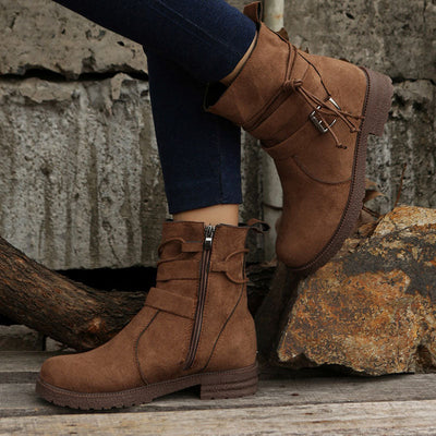 Nina™ - Vintage ankelboots